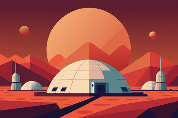 night view of the city