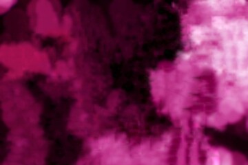 Abstract pink and black, dreamy dark rose water painting background