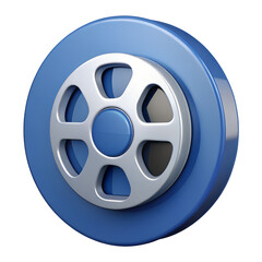 Obraz premium film reel icon