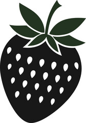 vector illustration of a strawberry