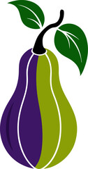 illustration of pear