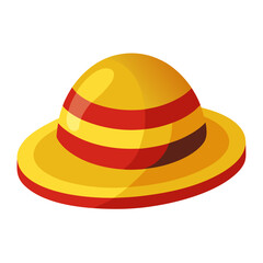 Minimalist Hat Vector Illustration