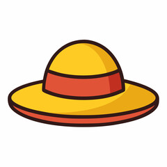 Minimalist Hat Vector Illustration