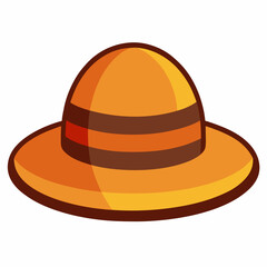 Minimalist Hat Vector Illustration