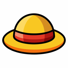 Minimalist Hat Vector Illustration