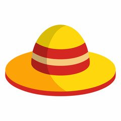 Minimalist Hat Vector Illustration