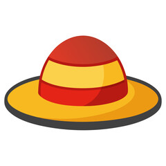 Minimalist Hat Vector Illustration