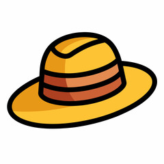 Minimalist Hat Vector Illustration