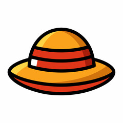 Minimalist Hat Vector Illustration