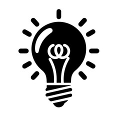 Light Bulb Silhouette