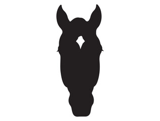 HORSE HEAD SILHOUETTE 