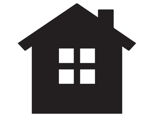 HOUSE ICON SILHOUETTE 