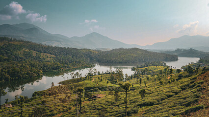 Munnar Lake Viewpoint, Kerala: Serene Lake Amidst Lush Green Hills