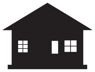 HOUSE ICON SILHOUETTE 