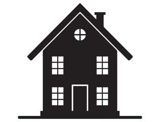 HOUSE ICON SILHOUETTE 