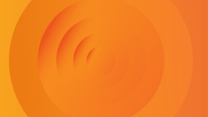 abstract orange background vector illustration. Orange modern minimal geometric background