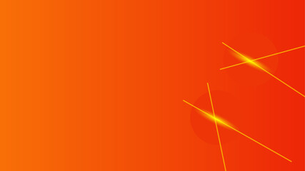 abstract orange background vector illustration. Orange modern minimal geometric background