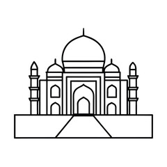 Humayun’s Tomb Glowing at Sunrise