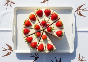 torta di fragole