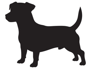  JACK RUSSEL DOG SILHOUETTE