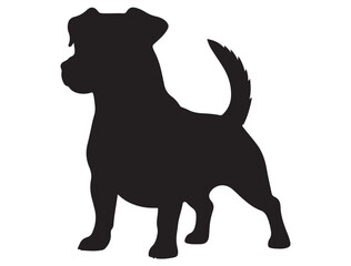  JACK RUSSEL DOG SILHOUETTE
