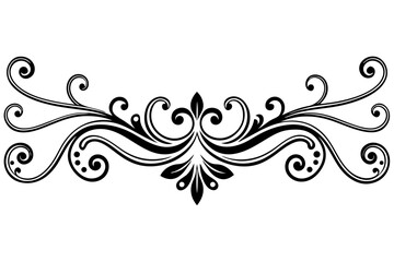 Baroque Style Divider for Formal Decorative Use