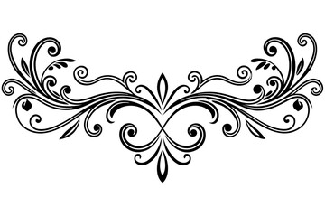 Antique Graphic Divider for Retro Inspired Artworks