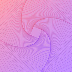 geometric line optical modern art idea design