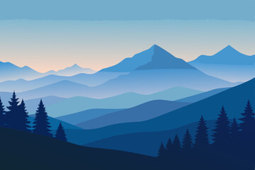 mountains in the mountains