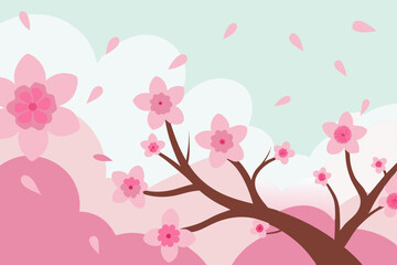 Fototapeta premium cherry blossom tree