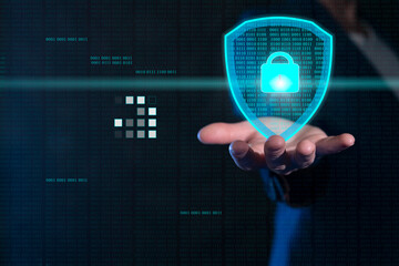 Protecting digital information with virtual security measures and data encryption technology