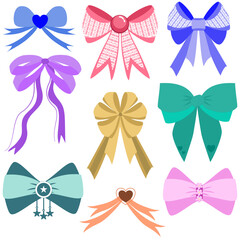 elegant vintage ribbon bow collection