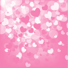 Bokeh Heart Background