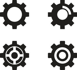 gear icon set