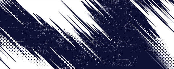white color pattern gradient grunge texture background. Dots pop art comics sport style Abstract background dark blue with modern corporate concept. vector illustration