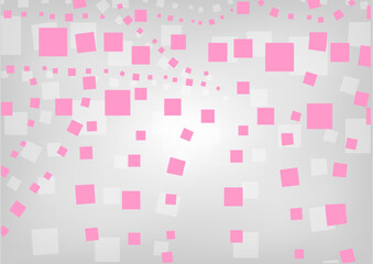 Abstract template background pink gray square