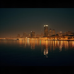 Naklejka premium san francisco at night