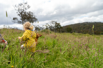 regenerative organic farmer, taking grass tissue samples and looking at plant growth in a farm....