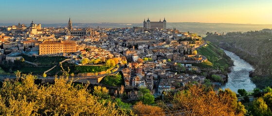 Toledo, Spain, Castila la Mancha. Travel and tourism in Spanish cities