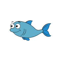 Obraz premium cartoon fish cartoon
