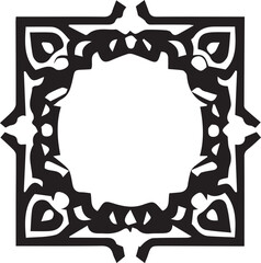 Elegant Tazhib Eslimi floral text box with intricate Iranian patterns, perfect for traditional art, invitations, or decorative frames.