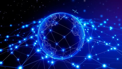 Global Network Connectivity A Visual Representation of Interconnected World