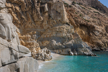 Seychelles beach Ikaria island