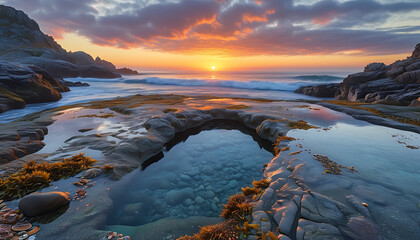 sunset in the mountains Versatile High-Resolution Background High Resolution Royalty-Free Image 4k image 