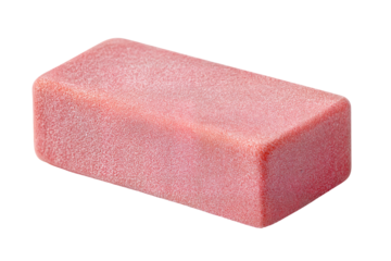 Faded Pink Eraser Rubber Block