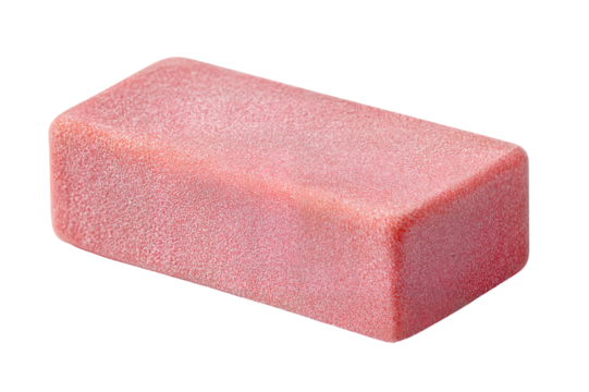 Faded Pink Eraser Rubber Block