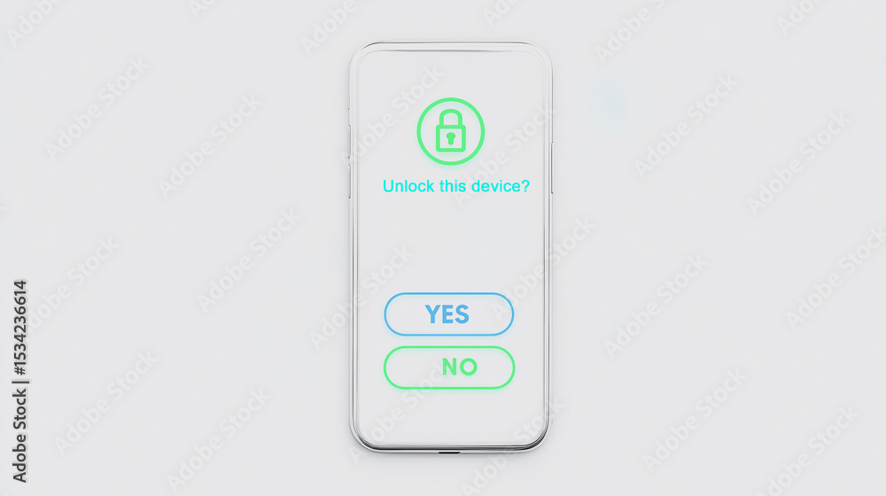 Poster smartphone security: the modern world is at your fingertips, but only if you unlock it first. a slee