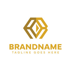 Letters AR Diamond Logo, symbolizing elegance, strength, and premium identity