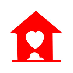 house and heart