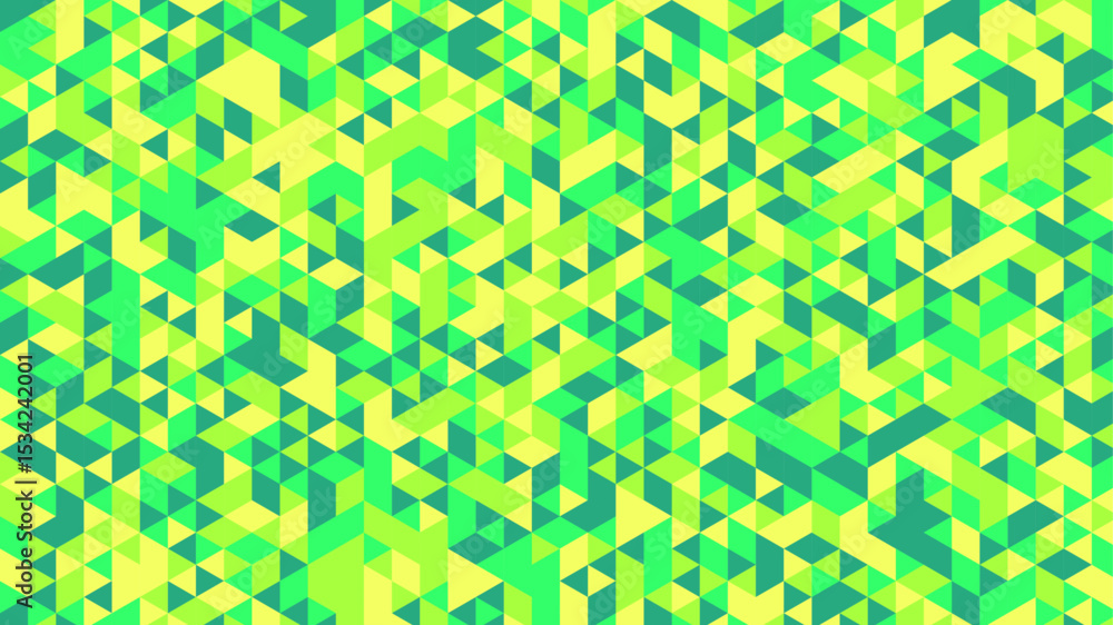 Poster abstract colorful seamless geometric pattern polygon mosaic vector background illustration. modern g